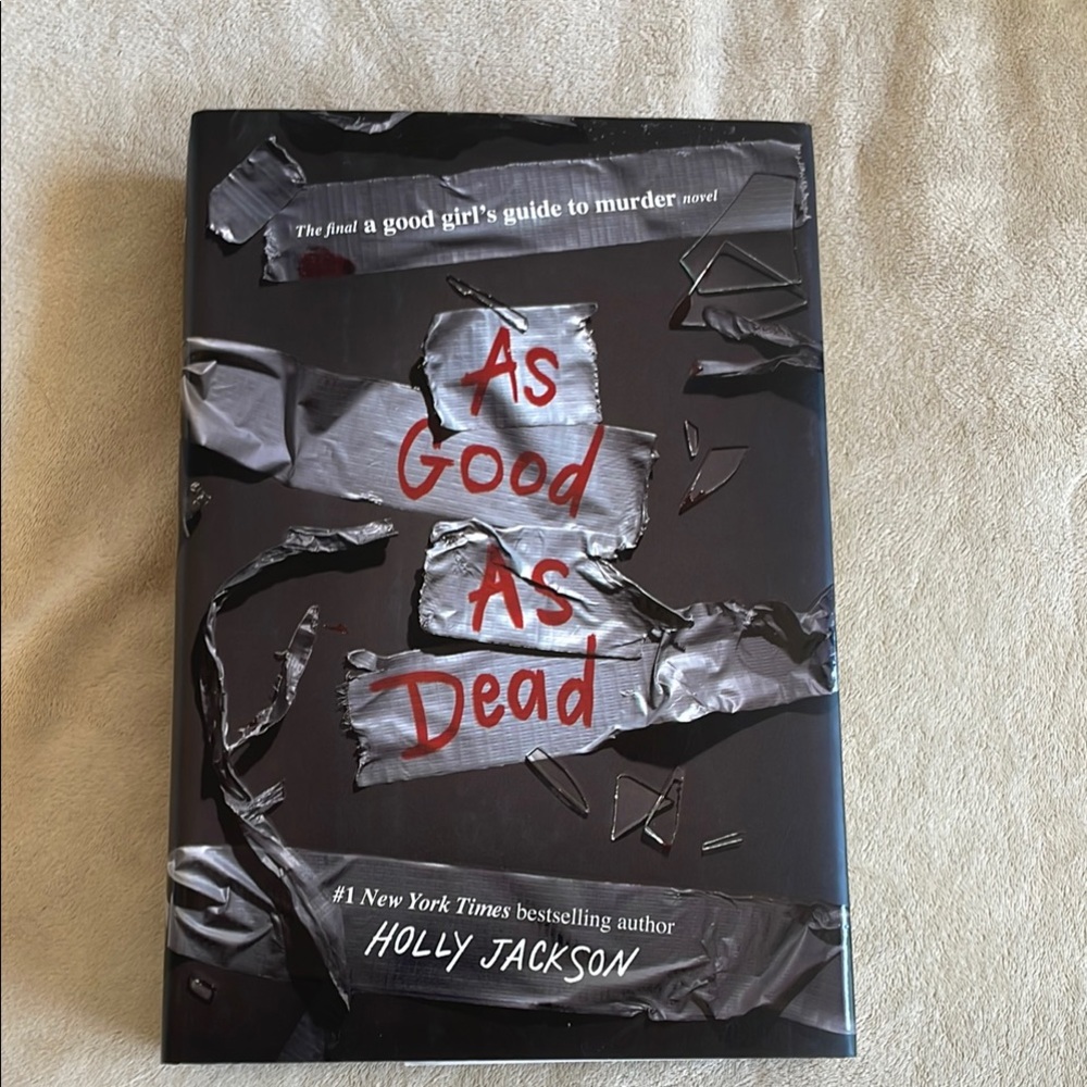 As Good As Dead Hardcover Book
